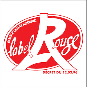 Les signes contrôlés par QUALISUD sont :
Le Label Rouge, signe de qualité Français, qui garantit une qualité supérieure il est identifié par la marque, propriété du Ministère de l’agriculture.